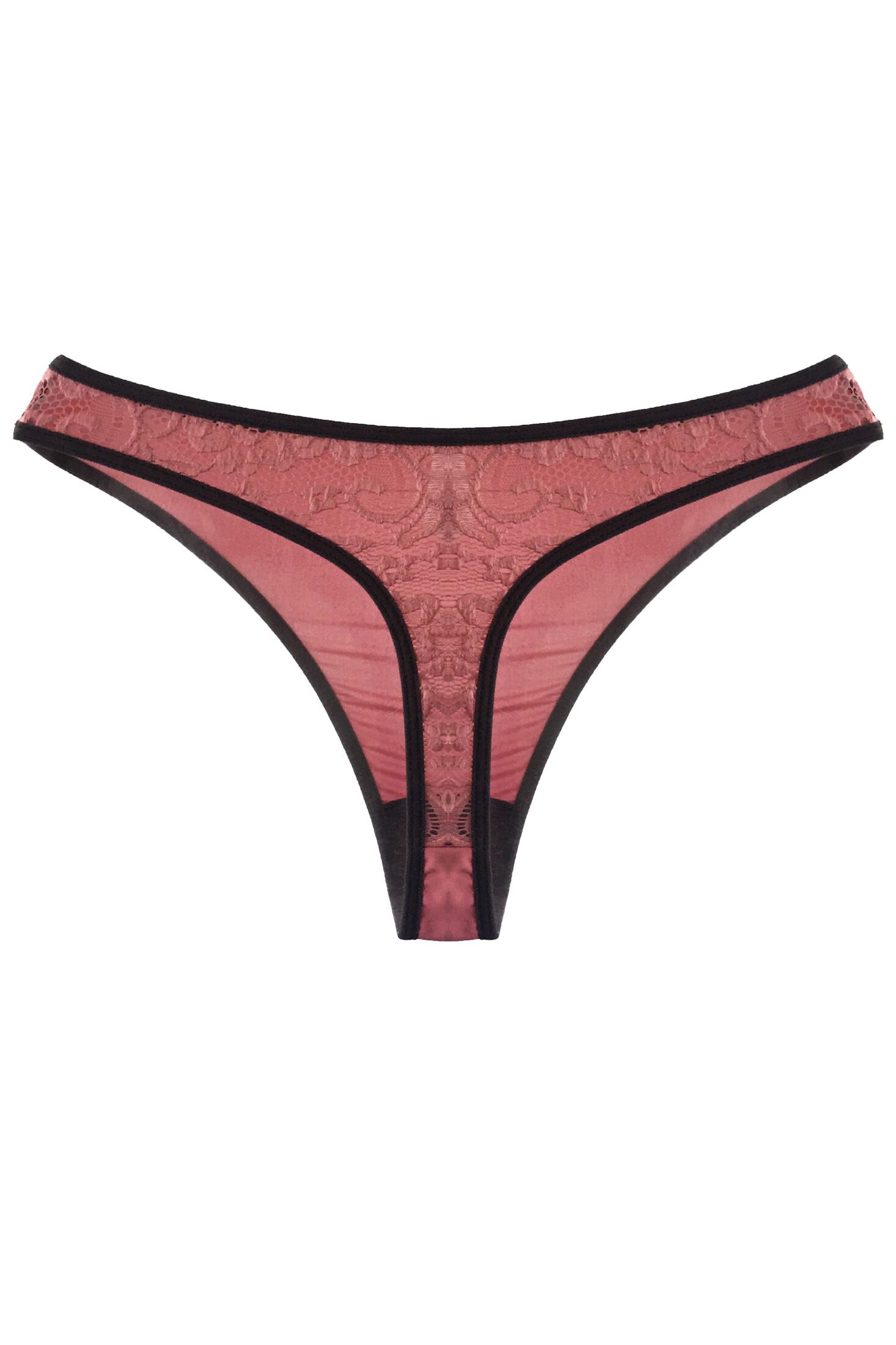 Lingerie Letters Lacy Guava Thong - Shop Underwear Online